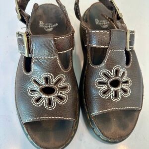 Dr. Martens Dunnet Flower Leather sandals